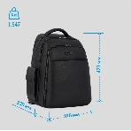 Рюкзак мужской Piquadro Modus Special CA3444MOS/N черный кожа