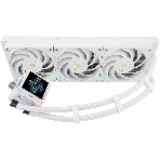 Система жидкостного охлаждения Thermalright Elite Vision 360 (360mm, LED, White, ARGB/Fans: 3x120mm, 69CFM, 27dBA, 2150RPM/Pump height 63mm, Rad thickness 27mm/S: 1700, 1200, 1851, 115X, 2011, 2066, AM5, AM4)