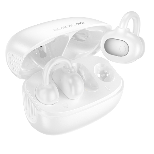 Наушники TWS Borofone FQ14 белый, вкладыши, Bluetooth, до 4 ч