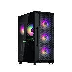 Компьютерный корпус ZALMAN I3 NEO ARGb черный, ATX, черный, FRONT MESH, WINDOW, 2x3.5