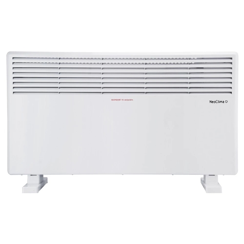 Конвектор электрический Neoclima Comforte T2.0 ЭВНА-2,0/230С2 (сшп) белый, 2000 Вт, 25 м2, термостат