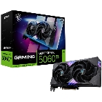 Видеокарта MSI RTX 5060 Ti 16G GAMING OC, NVIDIA RTX 5060 Ti, 16 ГБ GDDR7, 128 бит, PCI-e 5.0, 1xHDMI, 3xDP, 2647 МГц