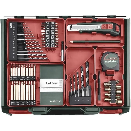 Дрель ударная Metabo BS 18 Set патрон:быстрозажимной реверс (кейс в комплекте) (602207710)