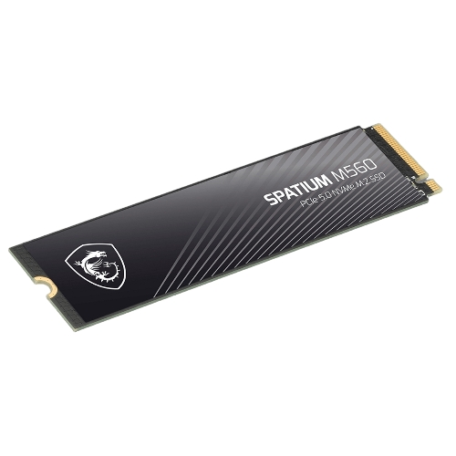 Накопитель SSD MSI M.2 2280 2Tb SPATIUM M560 Client SSD S78-440Q940-P83, PCIe Gen4x4 with NVMe, 3D TLC, R/W 4900/4400