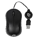 Мышь проводная Oklick 115SR черный, 1000 dpi, USB, кнопки - 3