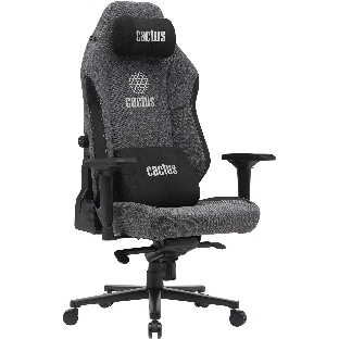 Кресло Cactus CS-CHR-MAG-GY серый, экокожа