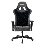Кресло игровое Бюрократ VIKING 7 KNIGHT B FABRIC черный текстиль/эко.кожа крестовина металл/пластик