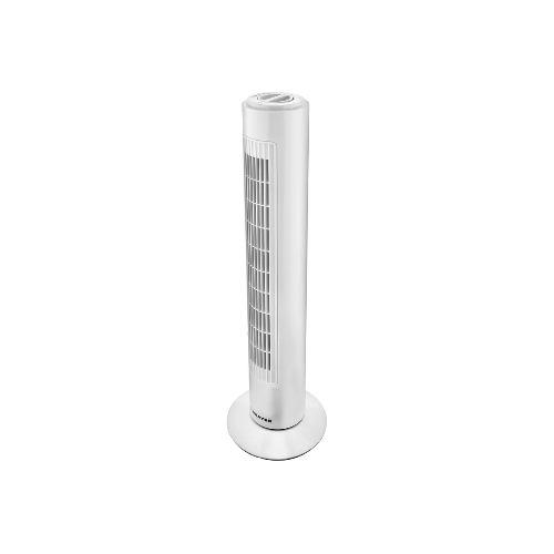 Колонный вентилятор BRAYER BR4952WH, механич.упр., вращение 90°, мощность 50Вт, защита от перегрева