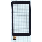 Сенсорное стекло (тачскрин) OLM-070A0933-FPC. черное