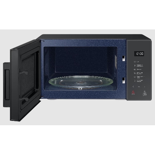 Микроволновая печь Samsung MS23T5018AC/BW антрацит, 23 л, 800 Вт, переключатели - сенсор