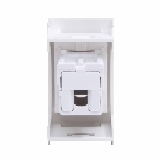 Розетка телефонная DKC Viva 45018 1-м 1 мод, RJ12, 6P6C, белый