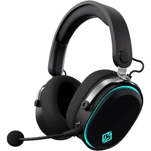 Беспроводные/проводные наушники GMNG GG-HS405W черный, полноразмерные, Bluetooth + радиоканал + проводной, до 40 ч