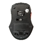 Мышь беспроводная Nakatomi MRON-07U черный, 1600 dpi, радиоканал, USB, кнопки - 5