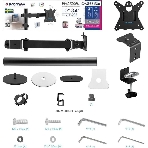 Кронштейн для монитора Kromax CASPER-506 черный 4 шт/уп. 10