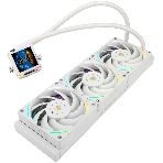 Система жидкостного охлаждения Thermalright Elite Vision 360 (360mm, LED, White, ARGB/Fans: 3x120mm, 69CFM, 27dBA, 2150RPM/Pump height 63mm, Rad thickness 27mm/S: 1700, 1200, 1851, 115X, 2011, 2066, AM5, AM4)