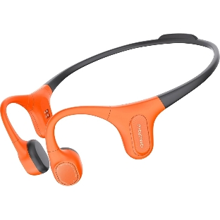 Наушники Mojawa Aerra Activa ENC черно-оранжевый, костная проводимость, Bluetooth, до 8 ч