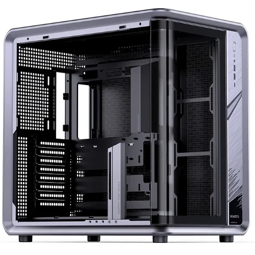 Корпус Jonsbo Jonsplus BO400CG, Midi-Tower, серый