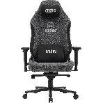 Кресло Cactus CS-CHR-MAG-GY серый, экокожа