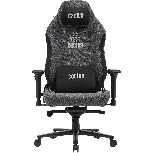 Кресло Cactus CS-CHR-MAG-GY серый, экокожа