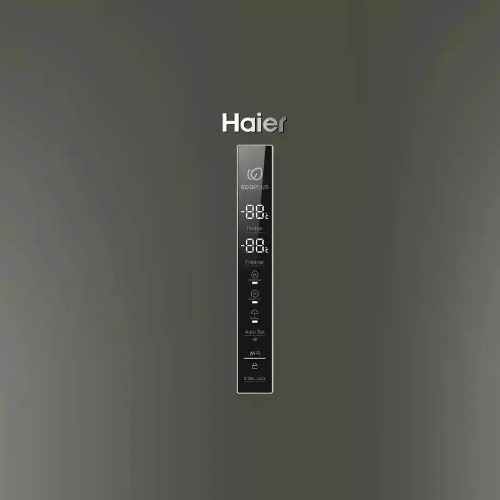 Холодильник Haier C2F636CFRGU1 серебристый двухкамерный 256/108 л морозилка снизу, No Frost