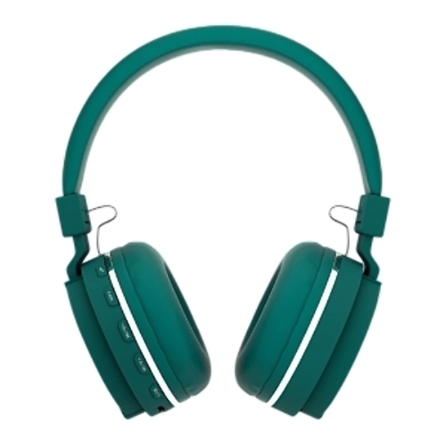 Беспроводные наушники MORE CHOICE HW15 зеленый, накладные, Bluetooth, до 6 ч