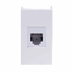 Розетка телефонная DKC Viva 45018 1-м 1 мод, RJ12, 6P6C, белый