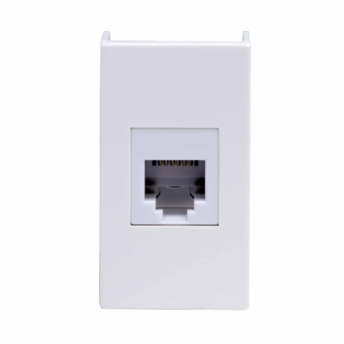 Розетка телефонная DKC Viva 45018 1-м 1 мод, RJ12, 6P6C, белый