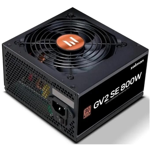 Блок питания Zalman ZM800-GV2SE, 800W, 120мм, черный