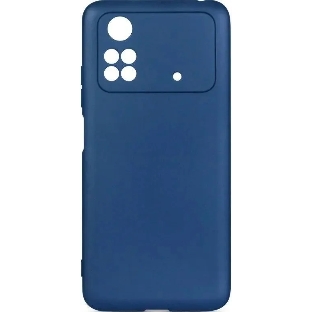 Чехол (клип-кейс) DF poOriginal-06 для Poco M4 Pro (4G) синий