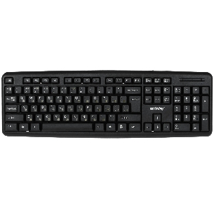 Клавиатура проводная Smartbuy ONE 112 USB черная SBK-112U-K