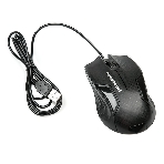 Мышь проводная Nakatomi MON-06U черный, 800 dpi, USB, кнопки - 3