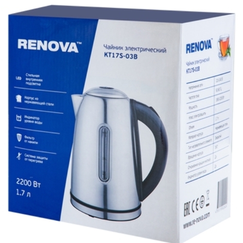 Чайник электрический Renova KT17S-03B