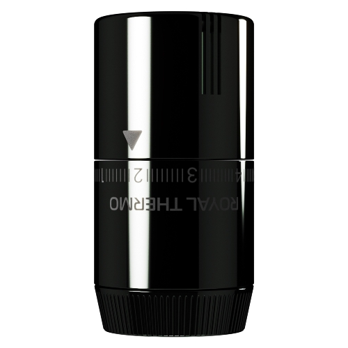 Термоголовка жидкостная Royal Thermo Design М30х1,5 (хром черный)