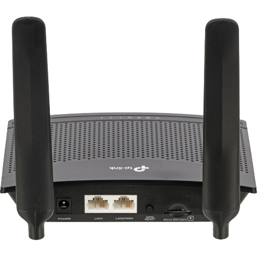 Роутер беспроводной TP-Link TL-MR100 N300 10/100BASE-TX/4G(3G) cat.4 черный