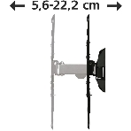 Кронштейн для телевизора Hama 00220823 черный 32