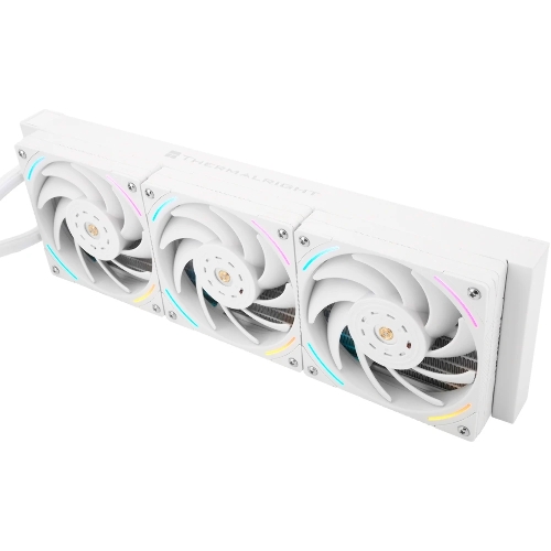 Система жидкостного охлаждения Thermalright Elite Vision 360 (360mm, LED, White, ARGB/Fans: 3x120mm, 69CFM, 27dBA, 2150RPM/Pump height 63mm, Rad thickness 27mm/S: 1700, 1200, 1851, 115X, 2011, 2066, AM5, AM4)
