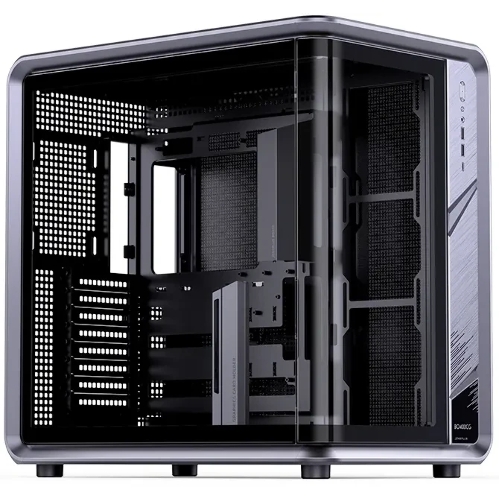Корпус Jonsbo Jonsplus BO400CG, Midi-Tower, серый
