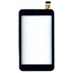 Сенсорное стекло (тачскрин) для Евросеть E-TAB 7.11, белое с рамкой