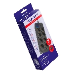 Сетевой фильтр Ippon BK-8-EU-3-16-B 3 м, 8 розеток, черный, коробка