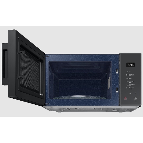 Микроволновая печь Samsung MS23T5018AC/BW антрацит, 23 л, 800 Вт, переключатели - сенсор