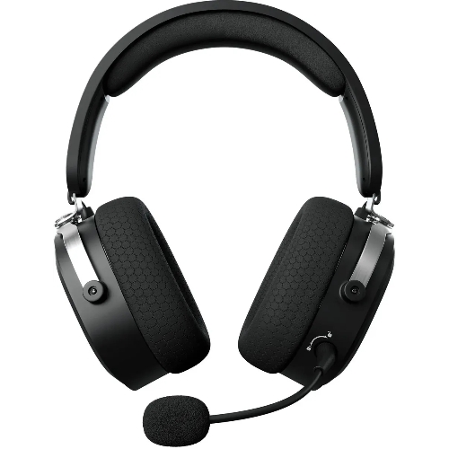 Беспроводные/проводные наушники GMNG GG-HS405W черный, полноразмерные, Bluetooth + радиоканал + проводной, до 40 ч