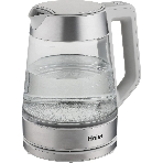 Чайник электрический Haier HK-501 1.7л. 2400Вт серый корпус: стекло/пластик (TD0036930RU)