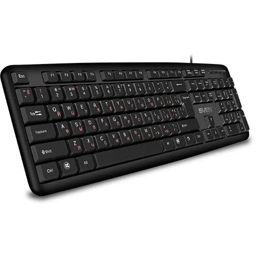 Клавиатура SVEN KB-S230 проводная, USB Type-A, чёрный