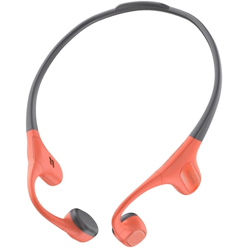 Наушники Mojawa Aerra Activa ENC черно-оранжевый, костная проводимость, Bluetooth, до 8 ч