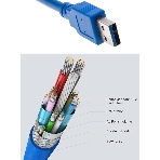 Кабель VCOM VUS7065-3M Кабель-удлинитель USB3.0 Am-Af 3 м