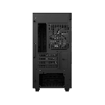 Компьютерный корпус Deepcool CH360 без БП, боковое окно (закаленное стекло), 2x140мм ARGb LED вентилятор спереди и 1x120мм ARGb LED вентилятор сзади, черный, mATX