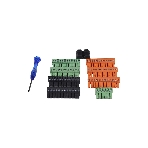 Аудиопроцессор Intrend FLEX 1208D цифровой, 12x8 аналоговых входов/выходов, ПО свободной конфигурации, AEC, AFS, ANC, Dante 32x32, USB 2x2, 8 портов GPIO, управление по RS232/485/IP