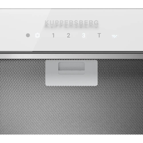 Вытяжка встраиваемая Kuppersberg Bim 600 White белый, 52 см, 1300 куб. м/ч, 46 дБ