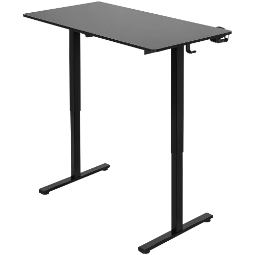 Стол игровой Defender Victory черн, 110x60, высота 72-117, полк 1