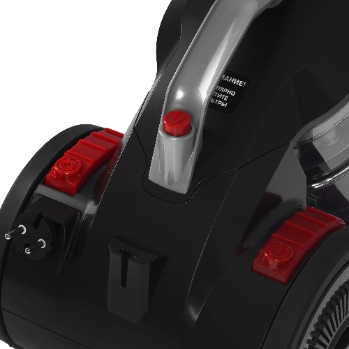 Пылесос Centek CT-2523 черный/красный, 420/2400 Вт, уборка сухая, пылесборник контейнер 3.5 л